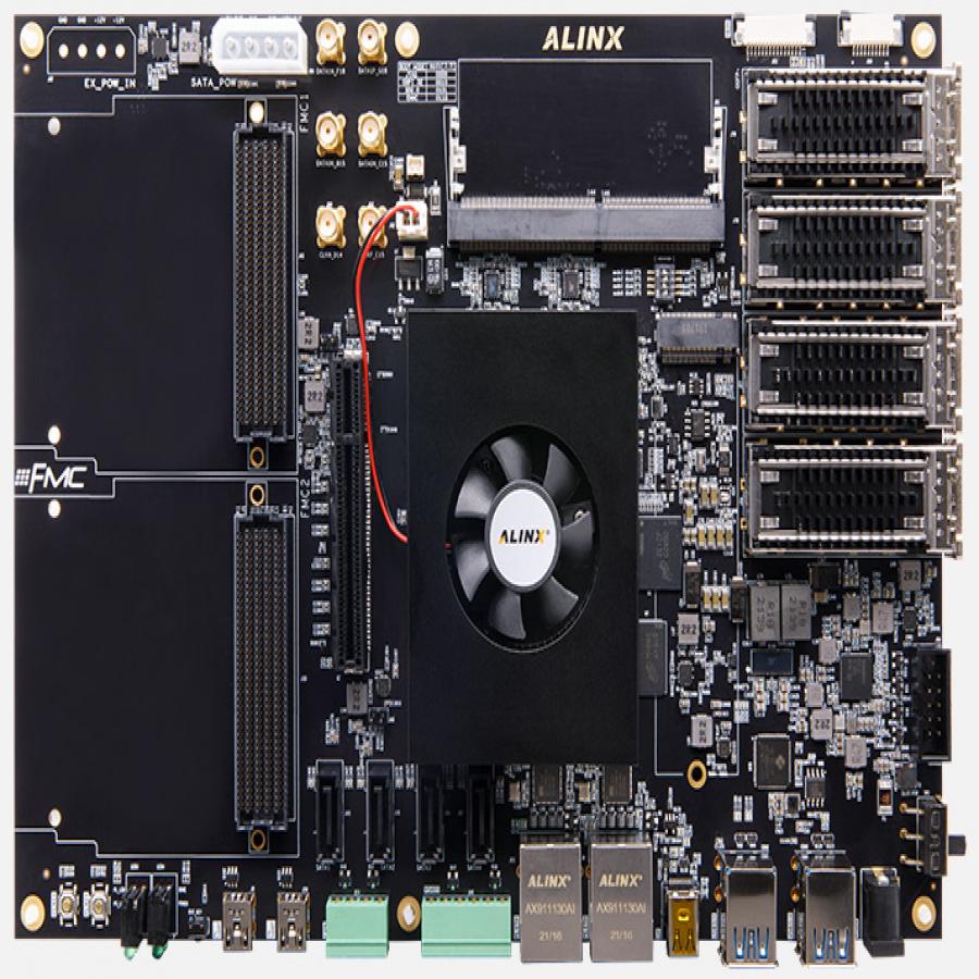 AMD Xilinx Zynq UltraScale+ MPSoC AI 100G Optical fiber HPC FPGA Core Board XCZU19EG [Z19]
