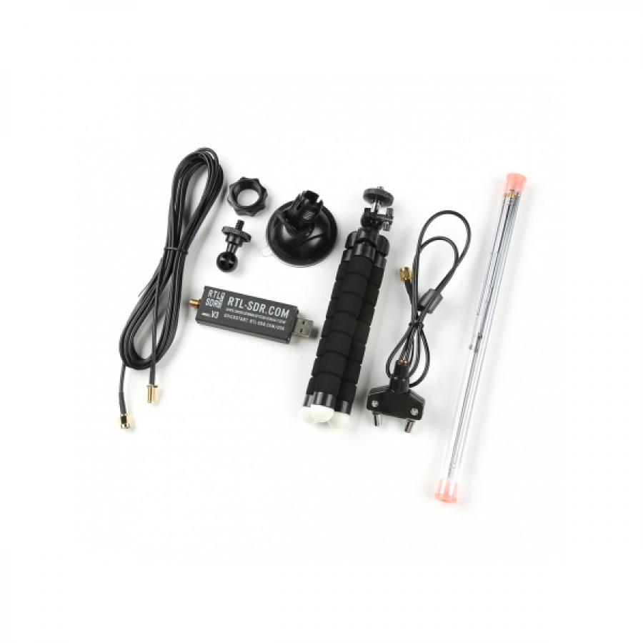 RTL-SDR BLOG V3 USB Dongle with Dipole Antenna Kit [WRL-22957]