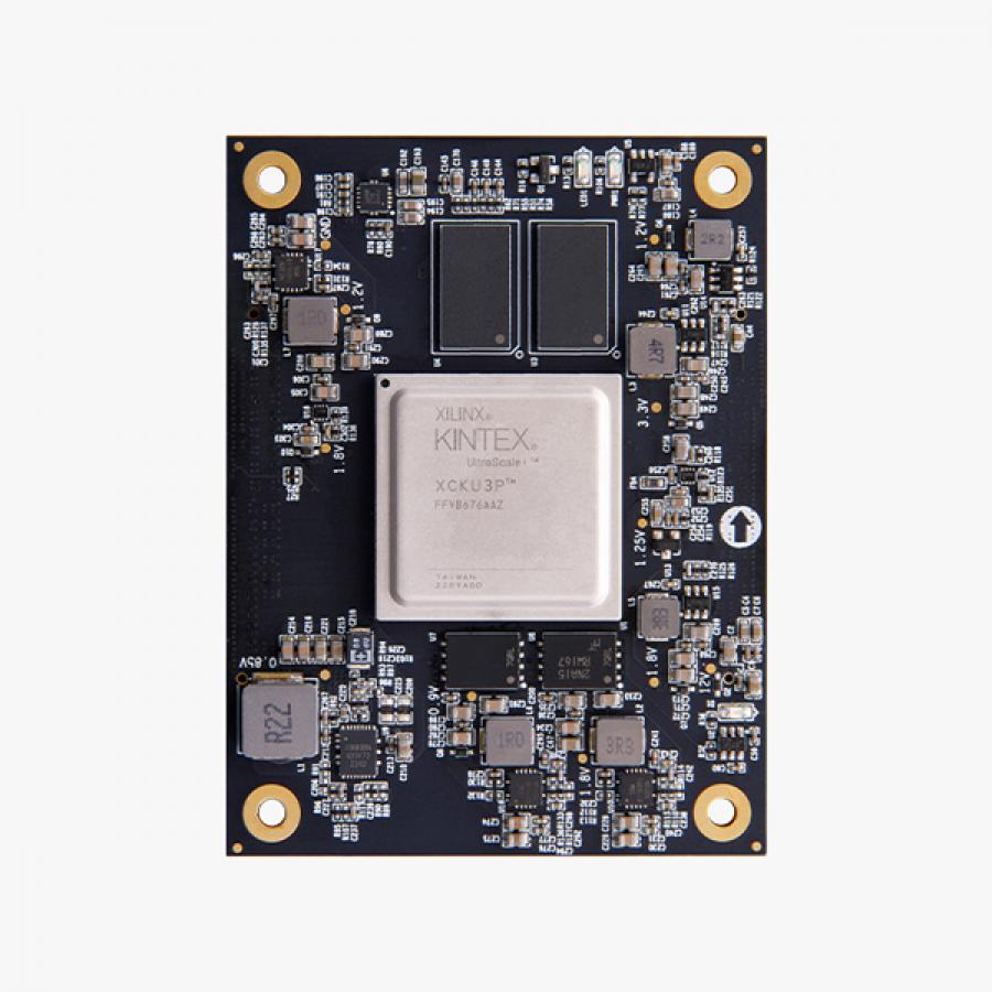AMD Xilinx Kintex UltraScale+ FPGA Core Board EVB & Kits SOM PCIE3.0 GTY XCKU3P [ACKU3]