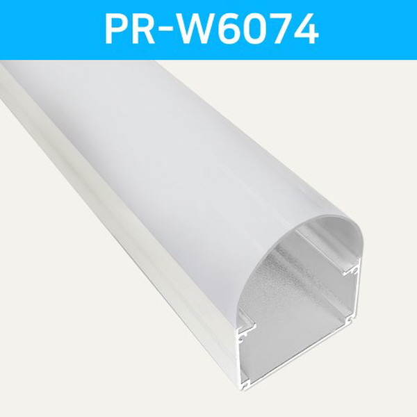 LED방열판 화이트 PR-W6074