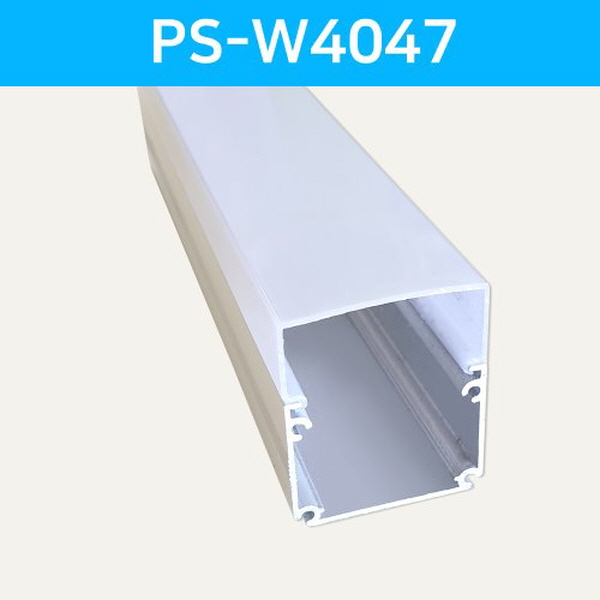 LED방열판 화이트 PS-W4047