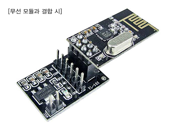 Nrf24l01 무선모듈용 Adapter Board Szh Rfbb 033 Rf 무선선통신모듈개발보드 Mcu