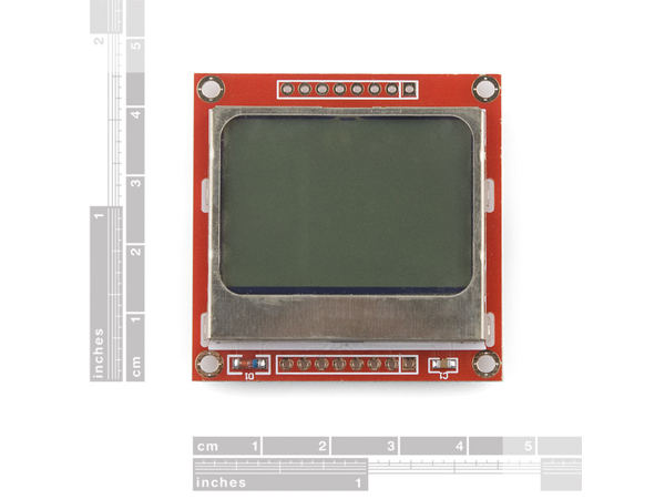 디바이스마트,LED/LCD > LCD 캐릭터/그래픽 > 캐릭터 LCD,SparkFun,Graphic LCD 84x48 - Nokia 5110 [LCD-10168],PCD8544 컨트롤러를 사용하여 48열/84행의 그래픽 디스플레이를 동작시킬 수 있습니다.