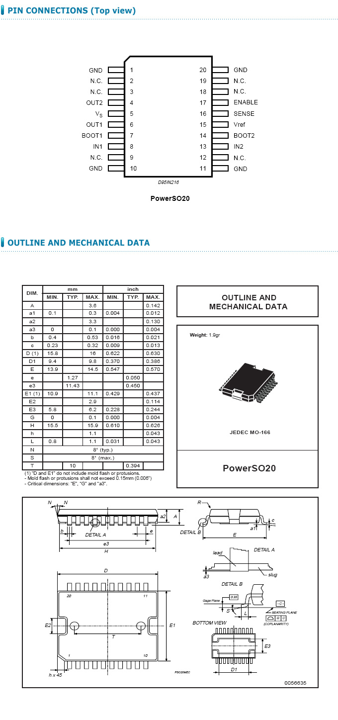 L6201 схема включения