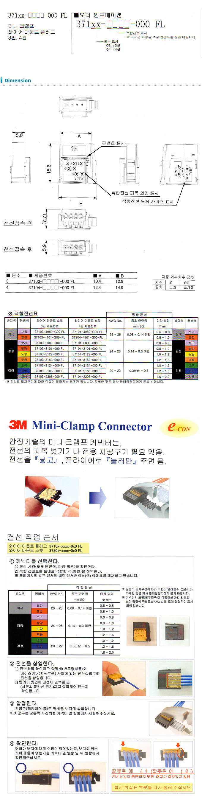 ネットオンラインストア 3M e-con 37303-3122-000 FL 新品90個 | www