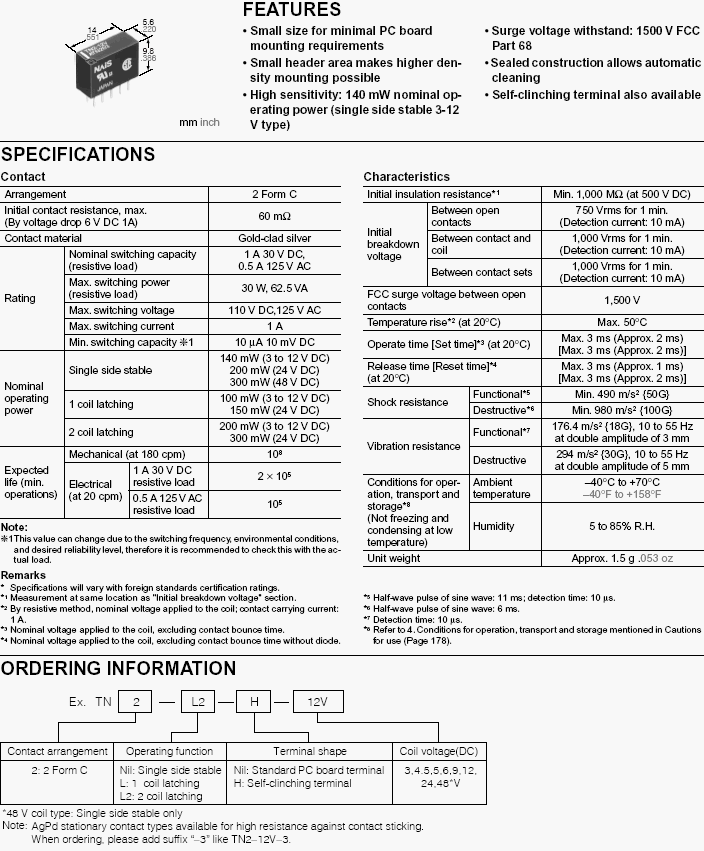 TN2 - DC 5V / 디바이스마트