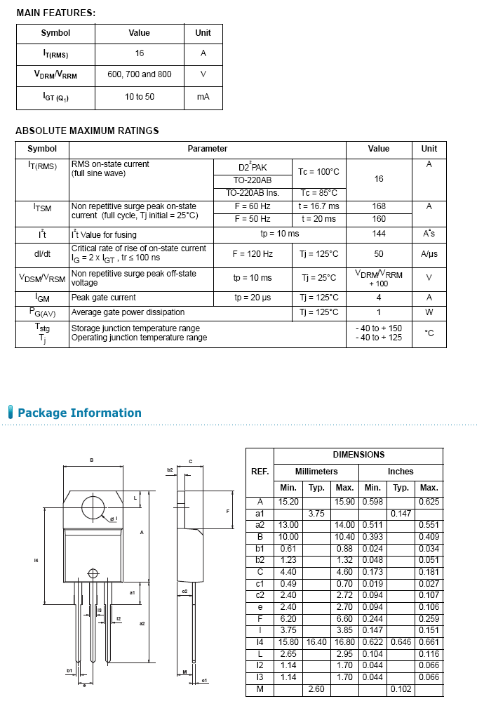 Bta16 600 схема включения