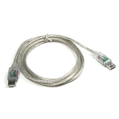 USB LED 케이블(A/A), 녹색/Green LED [U3207]
