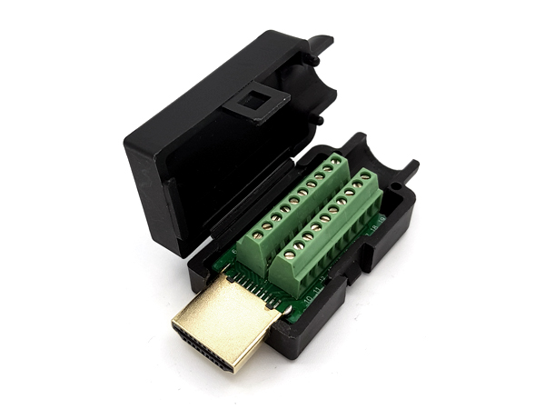 HDMI 2.0 DIY 터미널블럭 커넥터 - Male [TDB-05]