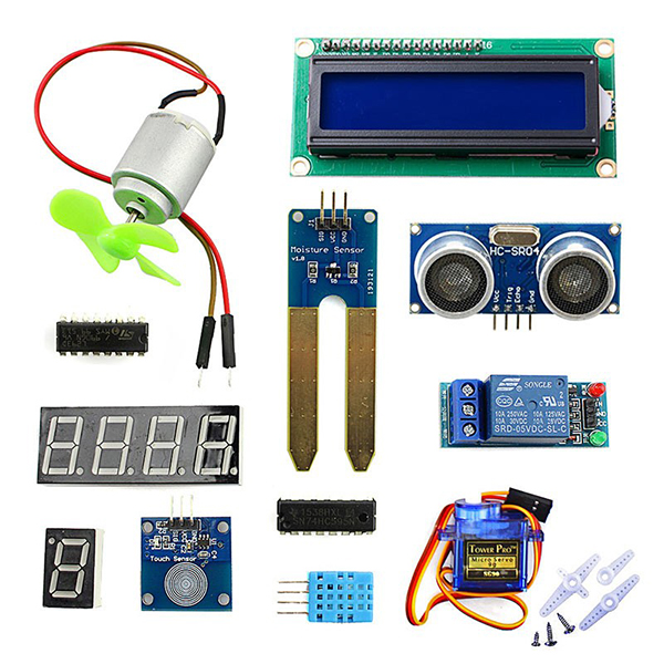 디바이스마트,오픈소스/코딩교육 > 아두이노 > 아두이노 교육용키트,ELECROW,아두이노 초급 스타터 키트 [AAK39525K],Arduino를 위한 Starter Kit는 Arduino에 대해 더 많은 것을 배울 수 있는 훌륭한 키트입니다. / 브레드보드, 저항, LED, 버튼, 디스플레이 센서 등 포함