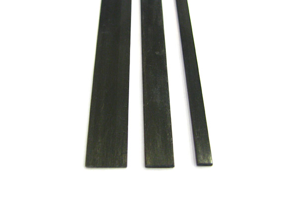 Carbon fiber flat (0.5mm x 10mm x 1000mm)