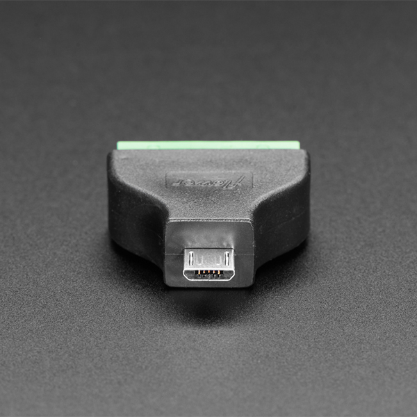 USB Micro B Male Plug To 5-pin Terminal Block [ada-3972] / 디바이스마트