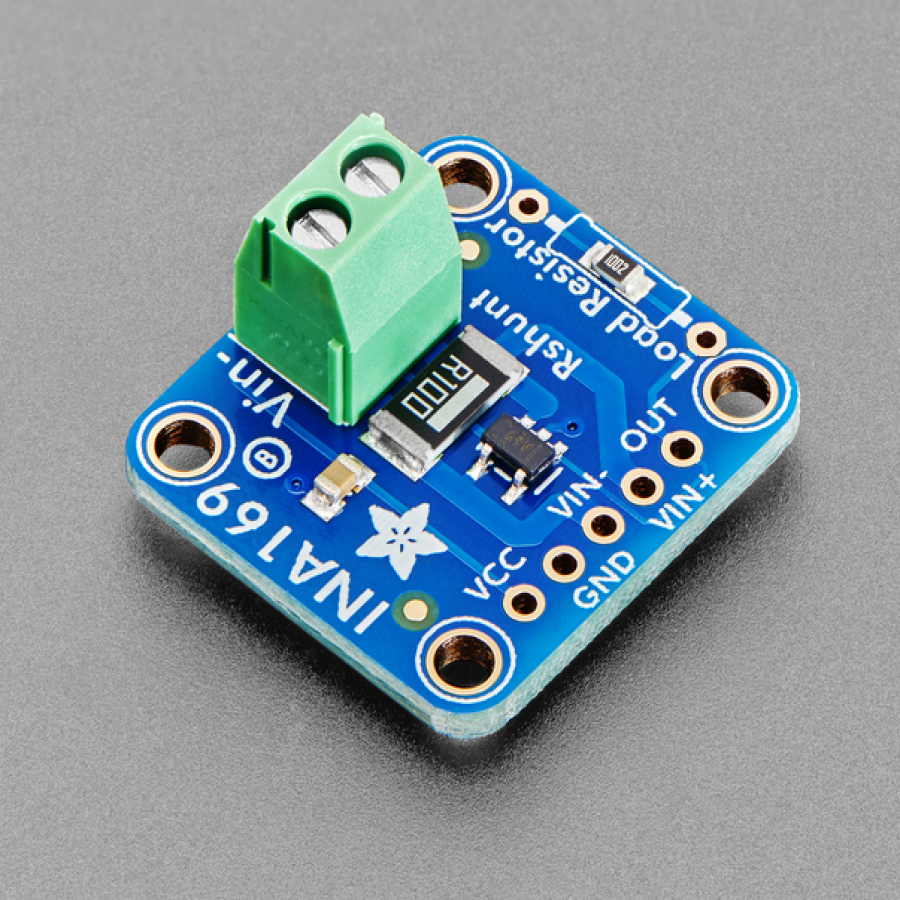 INA169 Analog DC Current Sensor Breakout - 60V 5A Max [ada-1164]