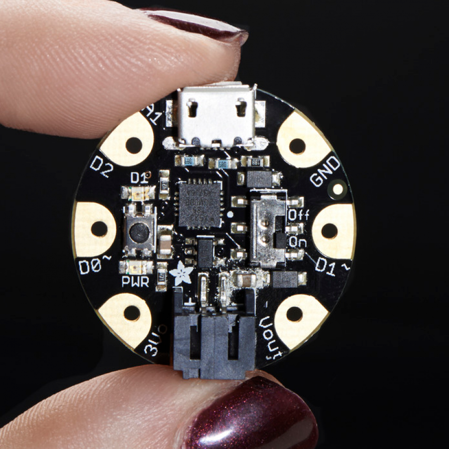 Adafruit GEMMA v2 - Miniature wearable electronic platform [ada-1222]