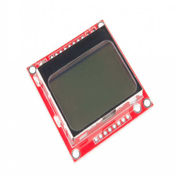 디바이스마트,LED/LCD > LCD 캐릭터/그래픽 > 캐릭터 LCD,SparkFun,Graphic LCD 84x48 - Nokia 5110 [LCD-10168],PCD8544 컨트롤러를 사용하여 48열/84행의 그래픽 디스플레이를 동작시킬 수 있습니다.