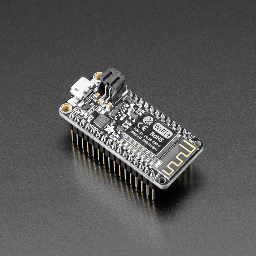Assembled Adafruit Feather HUZZAH with ESP8266 WiFi With Headers [ada-3046]