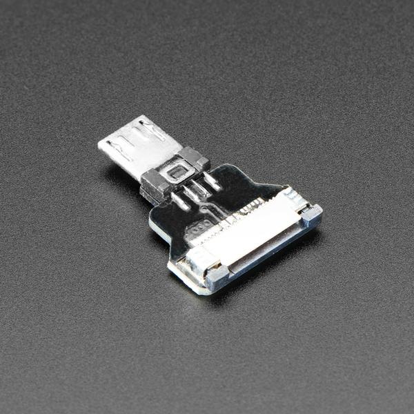 DIY USB Cable Parts - Straight Micro B Plug [ada-4106]