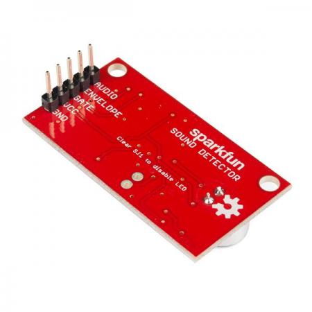 디바이스마트,MCU보드/전자키트 > 센서모듈 > 소리/음성센서,SparkFun,SparkFun Sound Detector (with Headers) [SEN-14262],소리를 감지하여 소리의 유무와, 소리의 크기를 데이터화 하는 모듈입니다. ※ Pin Header 부착 된 버전입니다