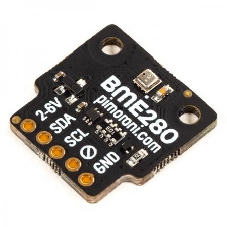 디바이스마트,MCU보드/전자키트 > 센서모듈 > 온도/습도 > 온습도겸용,Pimoroni,BME280 Breakout - Temperature, Pressure, Humidity Sensor [PIM472],Raspberry Pi 및 Arduino 호환 / BME280 온도, 압력, 습도 센서 / 전압 : 3.3V , 5V / I2C 인터페이스