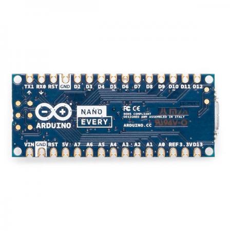 디바이스마트,오픈소스/코딩교육 > 아두이노 > 아두이노 정품 보드/쉴드/키트,Arduino,Arduino Nano Every,ABX00028 / AVR ATMega4809, SAMD11 ARM Cortex M0+ 기반의 작고 강력한 아두이노 / 아두이노 나노 에브리