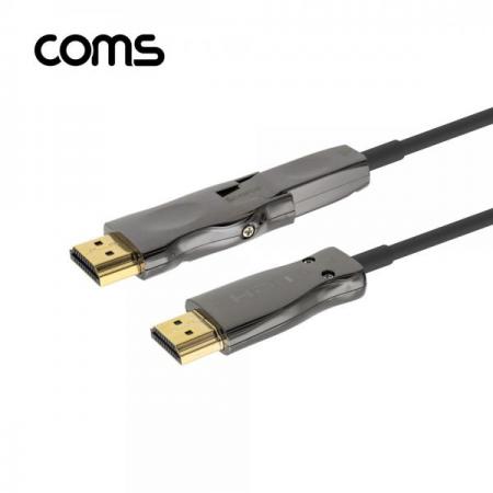 디바이스마트,케이블/전선 > 영상/음향 케이블 > HDMI 케이블,Coms,HDMI 2.0 + Micro HDMI 분리형 리피터 광 케이블 100M / 4K2K@60Hz / ARC 기능 지원 [CB710],HDMI 2.0 + Micro HDMI 분리형 리피터 광 케이블 100M / 4K2K@60Hz / ARC 기능 지원