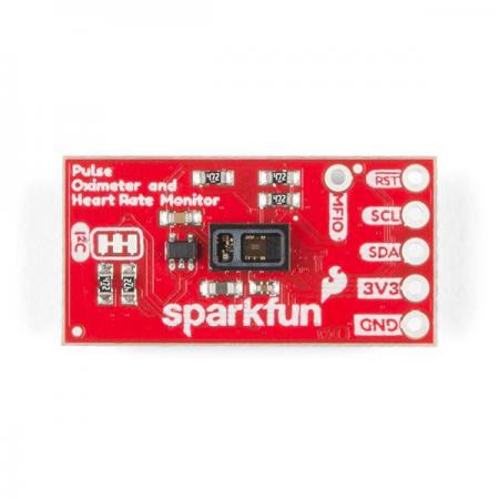 디바이스마트,MCU보드/전자키트 > 센서모듈 > 근전도/심박/바이오 > 근전도/심박센서,SparkFun,SparkFun Pulse Oximeter and Heart Rate Sensor - MAX30101 & MAX32664 (Qwiic) [SEN-15219],MAX32664 , MAX301001을 활용한 I²C 기반 펄스 산소 농도계 및 심박수 센서 / Cortex M4 프로세서 / Qwiic 커넥터 / 보드크기: 25.4mm x 12.7mm