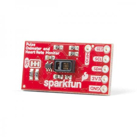 디바이스마트,MCU보드/전자키트 > 센서모듈 > 근전도/심박/바이오 > 근전도/심박센서,SparkFun,SparkFun Pulse Oximeter and Heart Rate Sensor - MAX30101 & MAX32664 (Qwiic) [SEN-15219],MAX32664 , MAX301001을 활용한 I²C 기반 펄스 산소 농도계 및 심박수 센서 / Cortex M4 프로세서 / Qwiic 커넥터 / 보드크기: 25.4mm x 12.7mm