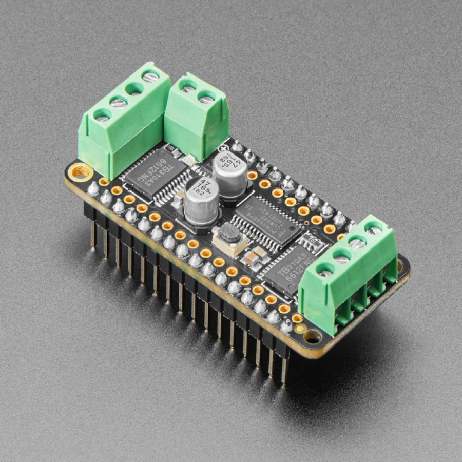 Assembled DC Motor + Stepper FeatherWing Add-on [ada-3243]