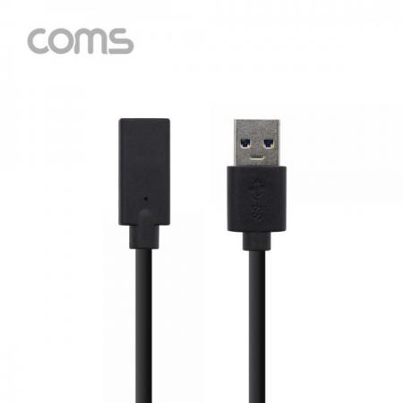 디바이스마트,케이블/전선 > USB 케이블 > 데이터케이블(MM) > USB 3.1 C타입 케이블,Coms,USB 3.1(Type-C) 케이블 / USB 3.0 A to C (M/F) / 1m [IF141],USB 3.1(Type-C) 케이블 / USB 3.0 A to C (M/F) / 1m