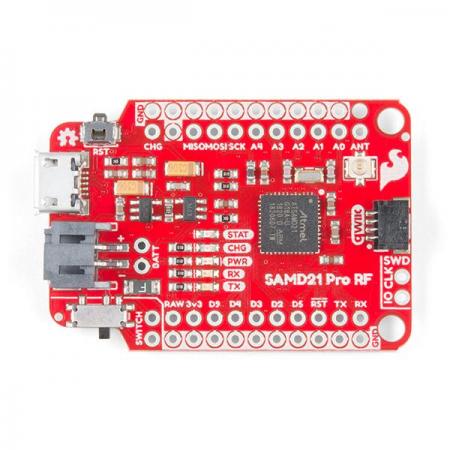 디바이스마트,MCU보드/전자키트 > 통신/네트워크 > RF/LoRa,SparkFun,SparkFun Pro RF-LoRa, 915MHz (SAMD21) [WRL-15836],LoRa® 지원 무선 보드 /  SAMD21과 장거리 RFM95W를 결합하여 작고 사용하기 쉬운 IoT Arduino 보드를 만듭니다.