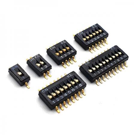 디바이스마트,스위치/부저/전기부품 > 스위치 > DIP 스위치,SMG,SMD DIP스위치 1.27mm 1bit [DSHP01TSGER],kingtek / DSHP / 1PIN / 슬라이드형 / SMD / 25mA @ 24VDC