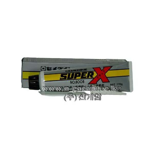 탄력성접착제(아크릴계) SUPER-X(흑색) 135ML