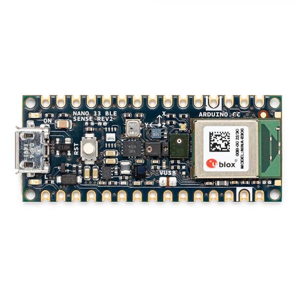 디바이스마트,오픈소스/코딩교육 > 아두이노 > 아두이노 정품 보드/쉴드/키트,Arduino,Arduino Nano 33 BLE Sense Rev2,ABX00069 / Nordic nRF52480 칩셋 기반 NINA B306 블루투스 5 모듈 내장 / LSM9DS1 9축 IMU 센서, LPS22HB 기압 및 온도센서, HTS221 습도센서 등 활용도 높은 센서가 모두 내장된 강력한 아두이노 나노 보드 (보드 Only 버전)