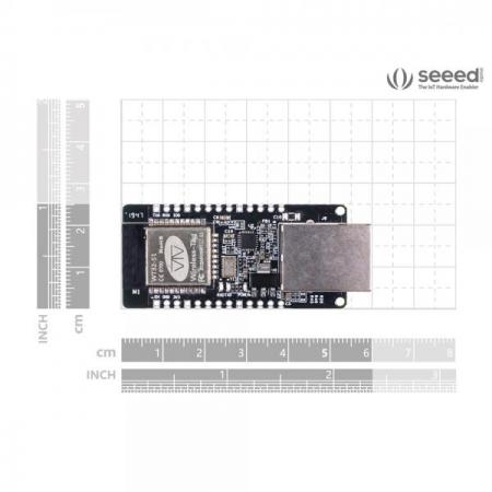 디바이스마트,MCU보드/전자키트 > 통신/네트워크 > 이더넷,Seeed,ESP32 시리즈 기반 시리얼 이더넷 모듈 - WT32-ETH01 [102991455],ESP32 시리즈 WT32-S1 MCU 기반 / complete TCP/IP 프로토콜 스택 통합 / 2.4GHz Wi-Fi 및 Bluetooth 지원