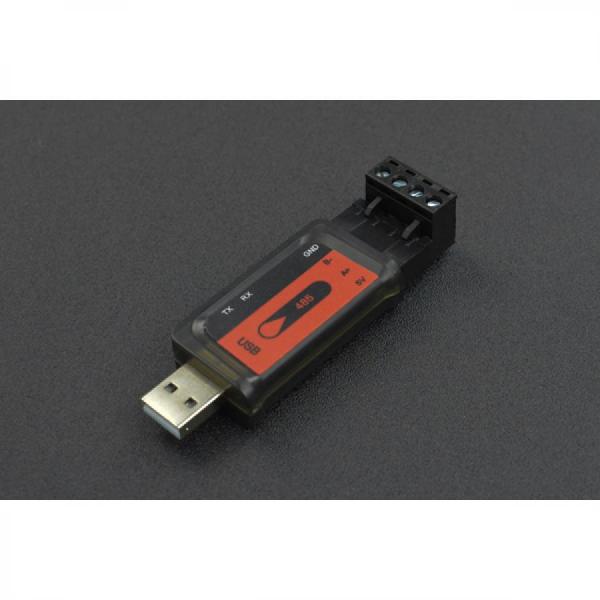 디바이스마트,MCU보드/전자키트 > 개발용 장비 > USB컨버터/RS232컨버터,DFROBOT,USB to RS485 모듈 [FIT0737],USB to RS485 컨버터 모듈 (USB 1.1, USB 2.0, USB 3.0 호환) / 전송 속도 300bps~115.2Kbps / Linux, Windows, Android, Mac OS 지원 / 85×23×14mm