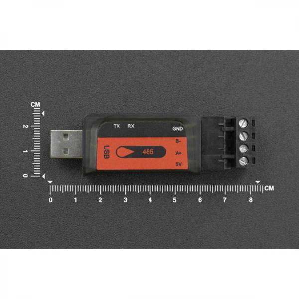 디바이스마트,MCU보드/전자키트 > 개발용 장비 > USB컨버터/RS232컨버터,DFROBOT,USB to RS485 모듈 [FIT0737],USB to RS485 컨버터 모듈 (USB 1.1, USB 2.0, USB 3.0 호환) / 전송 속도 300bps~115.2Kbps / Linux, Windows, Android, Mac OS 지원 / 85×23×14mm