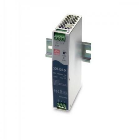 디바이스마트,전원/파워/배터리 > SMPS > DIN Rail 타입,MEANWELL,SDR-120-48,DIN Rail 타입 1채널 120W SMPS / 출력전압 : 48V / 출력전류 : 2.5A / 입력전압 : AC 88~264V / 변환효율 : 90.5% / MEANWELL