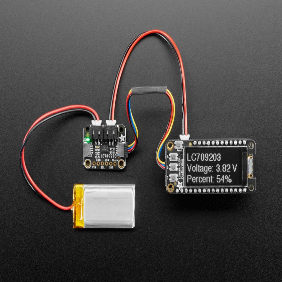 Adafruit LC709203F LiPoly/LiIon Fuel Gauge and Battery Monitor [ada-4712]