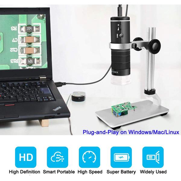 jiusion wifi usb digital handheld microscope windows 10 drivers