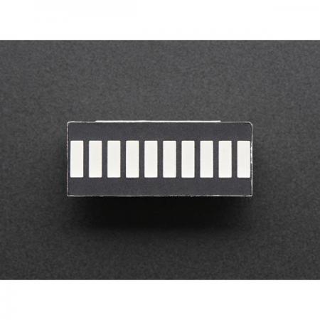 디바이스마트,LED/LCD > FND/도트매트릭스 > FND(세그먼트LED) > LED BAR,Adafruit,10 Segment Light Bar Graph LED Display - Yellow [ada-1922],10개의 LED, 총 20개 핀(양쪽 각 10개) / 크기 : 25.5 x 10 x 6.5mm / 핀 길이 : 14.5mm / 무게 : 2.5g