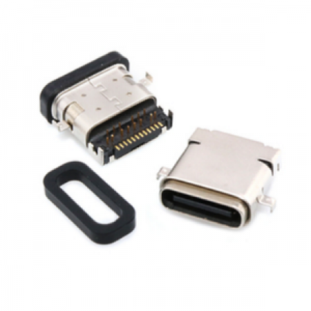 디바이스마트,커넥터/PCB > I/O 커넥터 > USB/IEEE 커넥터 > USB C타입,BIND,C-TYPE USB 3.1 커넥터 24pin PCB SMT female Right Angle Waterproof 방수 실링 [SZH-SDH007],USB 3.1 / C Type 커넥터 / female / PCB 기판용 SMT  / 앵글 타입 / 낮은 수직 / 방수 실링 / 24pin