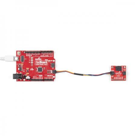 디바이스마트,MCU보드/전자키트 > 센서모듈 > 수위/빗물/PH/바람 > 바람/풍속센서,SparkFun,SparkFun Air Velocity Sensor Breakout - FS3000-1005 (Qwiic) [SEN-18377],MEMS 열전퇴 기반 센서를 사용 /  12비트 분해능의 디지털 출력이 특징이며 고체 열 절연 기술과 탄화규소 코팅으로 구성되어 마모 및 수분 응결로부터 보호합니다.