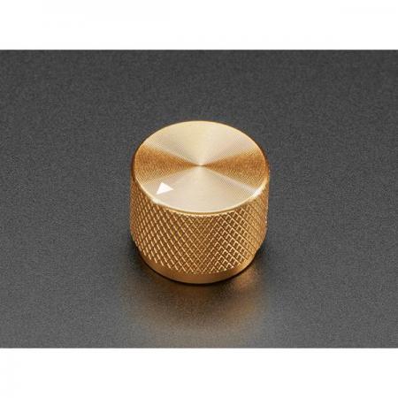 디바이스마트,스위치/부저/전기부품 > 지원부품 > 노브,Adafruit,Anodized Aluminum Machined Knob - Gold - 20mm Diameter [ada-5531],고급스럽게 가공된 금색 알루미늄 노브 / 미끄럼 방지 처리 / 양극 산화 코팅