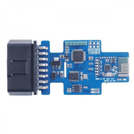 디바이스마트,MCU보드/전자키트 > 통신/네트워크 > CAN통신,Seeed,CAN BUS OBD-II RF Dev Kit - 2.4Ghz wireless - Arduino Support [110061304],초저전력 소비: 최저 2.1uA 절전 전류(WOR 모드) / 초소형 크기: 12mm * 12mm * 2.5mm 28핀 SMT  / 고성능:  TXOP=22dBm@868 /915MHz; 125KHz BW의 SF12에 대한 -136.5dBm 감도 / 장거리 사용: 158dB 링크 예산