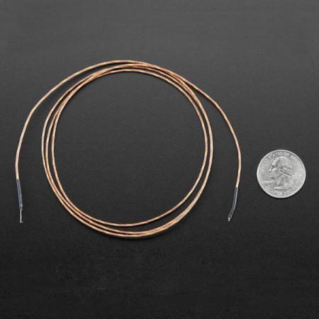 디바이스마트,센서 > 온도/습도/수위센서 > 센서 프로브,Adafruit,Thermocouple Type-K Glass Braid Insulated - K [ada-270],유리 섬유 브레이드를 사용하므로 100°C이상 고온 측정가능 / 온도프로브 / 최대 500°C(900°F)까지 양호 / 길이 : 약 1m