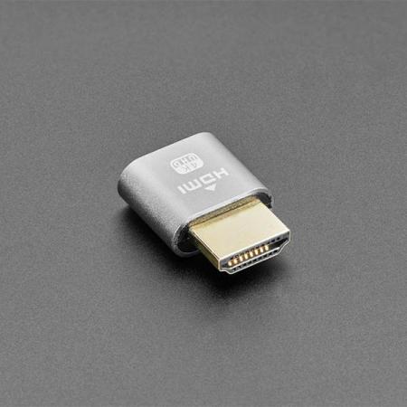 디바이스마트,케이블/전선 > 영상/음향 케이블 > 영상관련 악세사리,Adafruit,HDMI Dummy Plug [ada-4247],Adafruit HDMI 더미 플러그 / I2C EDID EEPROM / 4K 해상도