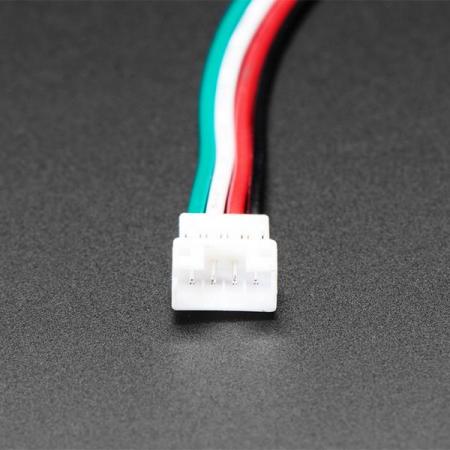 디바이스마트,케이블/전선 > 점퍼/하네스/악어/바나나 > 하네스 와이어/케이블,Adafruit,JST PH 2mm 4-Pin Socket to Color Coded Cable - 200mm [ada-4045],JST PH 2mm 4핀 소켓 컬러 케이블 / GND용 블랙, V+용 빨간색, SDA용 흰색, SCL용 녹색 / 길이 : 200mm