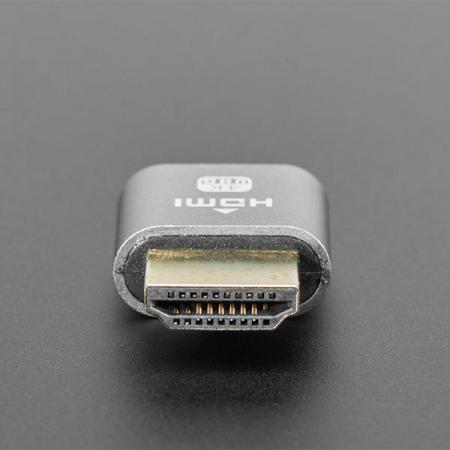 디바이스마트,케이블/전선 > 영상/음향 케이블 > 영상관련 악세사리,Adafruit,HDMI Dummy Plug [ada-4247],Adafruit HDMI 더미 플러그 / I2C EDID EEPROM / 4K 해상도