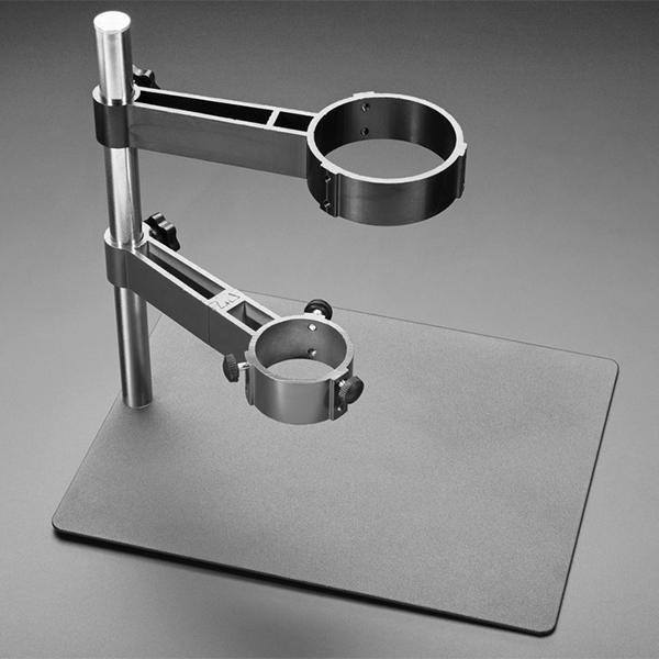 Hot Air Helper Rework Station Plate with Two Ring Clamps [ada-5286]