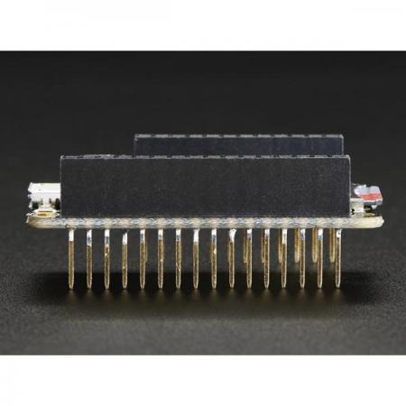 디바이스마트,커넥터/PCB > 핀헤더/IC 소켓 > 핀헤더소켓 > 2.54mm pitch 헤더소켓,Adafruit,Stacking Headers for Feather - 12-pin and 16-pin female headers [ada-2830],Feather용 스태킹 헤더 / 12핀, 16핀 암헤더